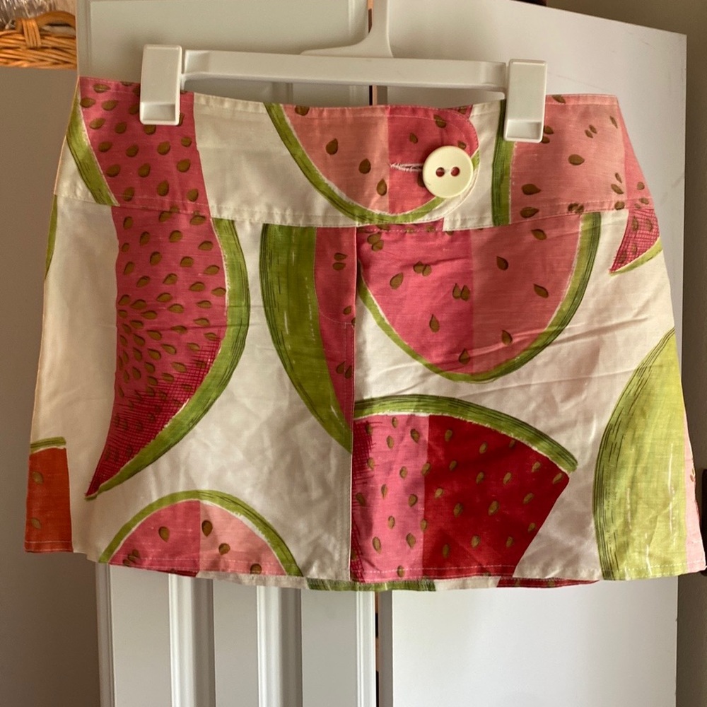 Nanette Lepore watermelon skirt 🍉🍉🍉